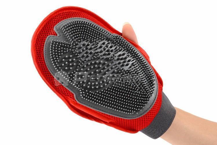 Pet fur Grooming Soft Glove