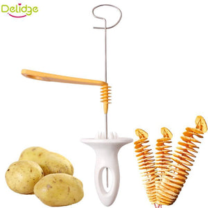 POTATO CHIPS SPIRAL CUTTER